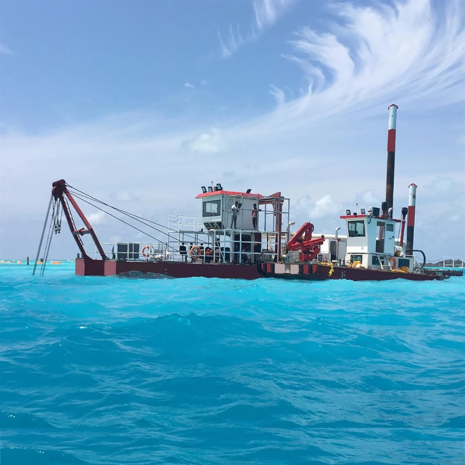 4000m3 машина за драгиране на пясък в морско драгиране